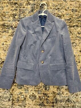 Polo by Ralph Lauren Light Blue Corduroy Blazer - women’s size 2